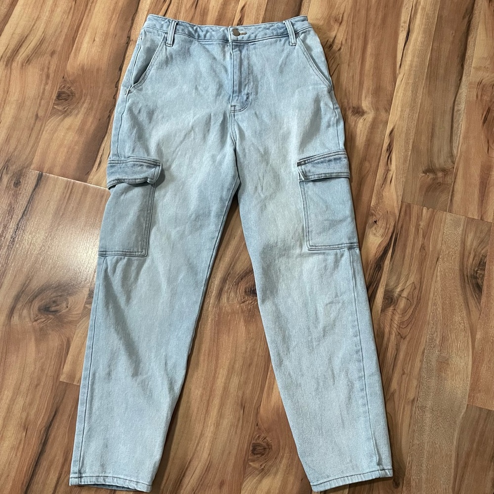 True Craft High Rise Straight Leg Jeans